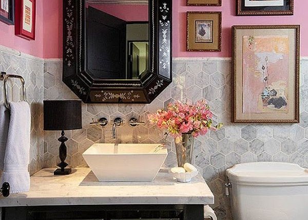 Learn to Love Your Pink Bathroom!
